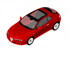 Alfa Romeo Brera Revit model 