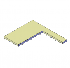 Muelle modelo CAD en 3D