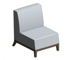 现代组合沙发Revit系列
