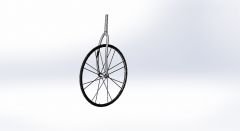 Bike fork sldasm model