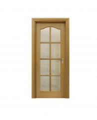 Kent oak door with 8 window panes 3DS Max model & FBX