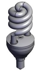 Light Bulb-3 solidworks