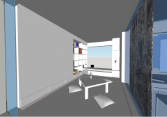 Loft room and Tea room design skp