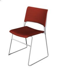 Simple steel designed seminar room chair 3d model .3dm format