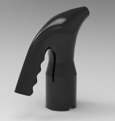  Autodesk Inventor 3D CAD Model of Sanitary nozzle