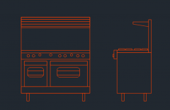 Stove dwg format