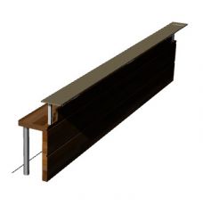 Modern designed wooden reception desk 3d model .3dm ofrmat
