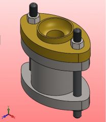 Stuffing box Assembly Solidworks model