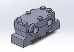 Double Bearing Solidworks Assembly