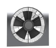 metal exhaust fan 3d model .3dm fromat