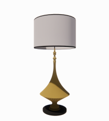 Table lamp and bedside cabinet revit family