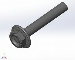 long bolt for Plunger Solidworks part