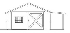 stable design elevation.dwg drawing