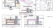 Vanity counter detail- hotel or house- a cad 2010 dwg