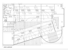 Free AutoCAD 2D Editable Drawings for Asian Style Bank FF AC Ducting Plan_2