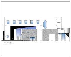 Free AutoCAD 2D Editable Drawings for Auditorium Hall Front Back Elevation_06