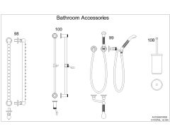 Free “AutoCAD file for Bathroom Accessories 005”