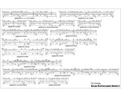 Free AutoCAD 2D Editable Drawings for Beams Reinforcement Details-2