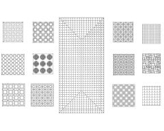 Free AutoCAD 2D Editable Drawings for Chinese Pattern