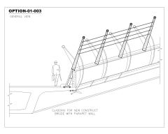 Free AutoCAD Editable Drawing of Brdige Cladding Design - 7