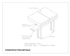 Free AutoCAD 2D dawings for Curtain Wall Bridging & Bracing with Technical Details - 63