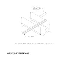 Free AutoCAD 2D Editable Drawings for Curtain Wall Bridging & Bracing with Technical Details - 9