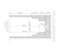 Free AutoCAD 2D Editable Drawings for Different Arches for Building Exteriors - 6