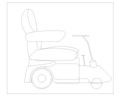 Free AutoCAD 2D Editable Drawings for Disabled People Signs_1