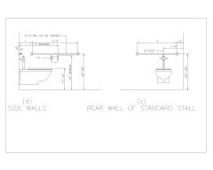 Free AutoCAD 2D Editable Drawings for Disabled Peoples Design Standards Symbols with Details_8