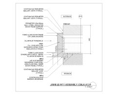 Free AutoCAD 2D Editable Drawings for Overhead Door Jamb Assembly Details (5)