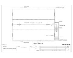 Free AutoCAD drawing for Double Stacked Containerized (Containerized) Building GF Plan