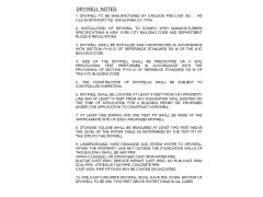 Free AutoCAD 2D Editable Drawings for Dry Well Notes