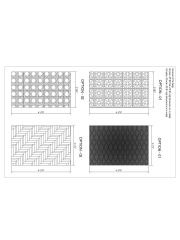 Free “Editable DWG CUSTOM HATCH PATTERN_ 3 - 5”