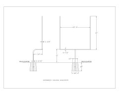 Free AutoCAD Drawings for Gooseneck College Goalposts
