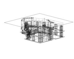 Free 3D Model of Historical Villa Views- (1)