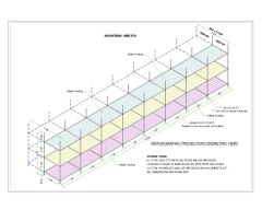 Free AutoCAD Drawings of Industrial Shelevs with Isometric View.