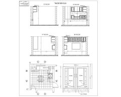 Free “AutoCAD drawing of Kitchen Cabinets & Shelves-1”