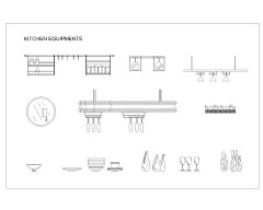 Free AutoCAD 2D Editable Drawings for Kitchen Equipments - 7
