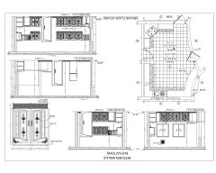 Free AutoCAD 2D Editable Drawings for Kitchen Wall Elevations