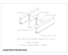 Free AutoCAD 2D Drawings for Load Bearing Wall Curtain Bridging -16