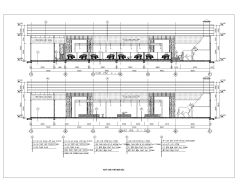Free AutoCAD Drawing of American Standard High Rise Long Side Sections