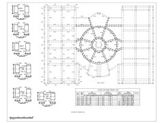 Free AutoCAD 2D Editable Drawings for Shopping Mall Design 2nd Floor Beam Plan_10