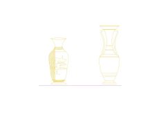 Free AutoCAD 2D Editable Drawings for Side Views of the Planters Elevations - 11