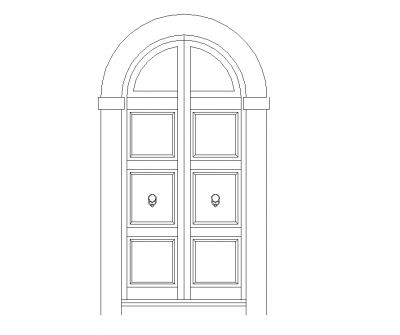 Puerta de entrada de arco