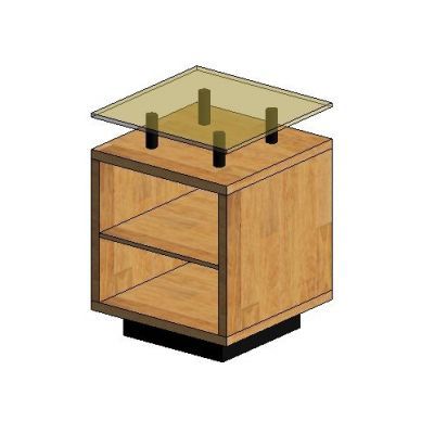 Nachttisch Revit-Modell