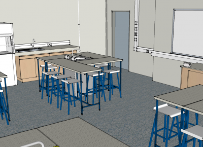 Science Lab sketchup model