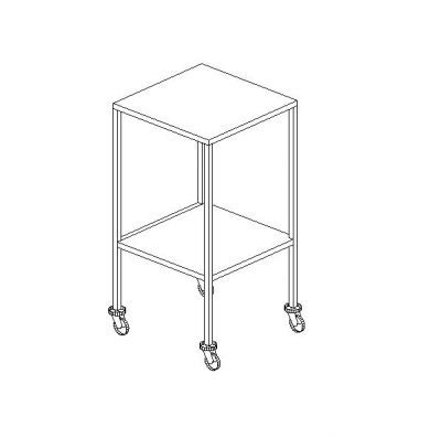 Instrument Trolley - TRO131 Revit model 