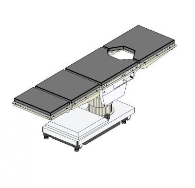 Operating Theatre table Revit family 