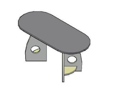 Coffee Table Design 3D dwg