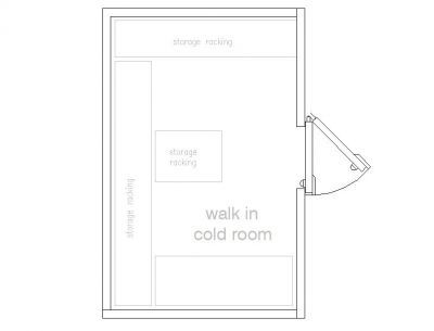 Frío en la habitación Comercial (Cocina)